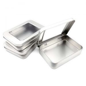 Rectangular Tin Containers | Square Tins With Lids | FLY