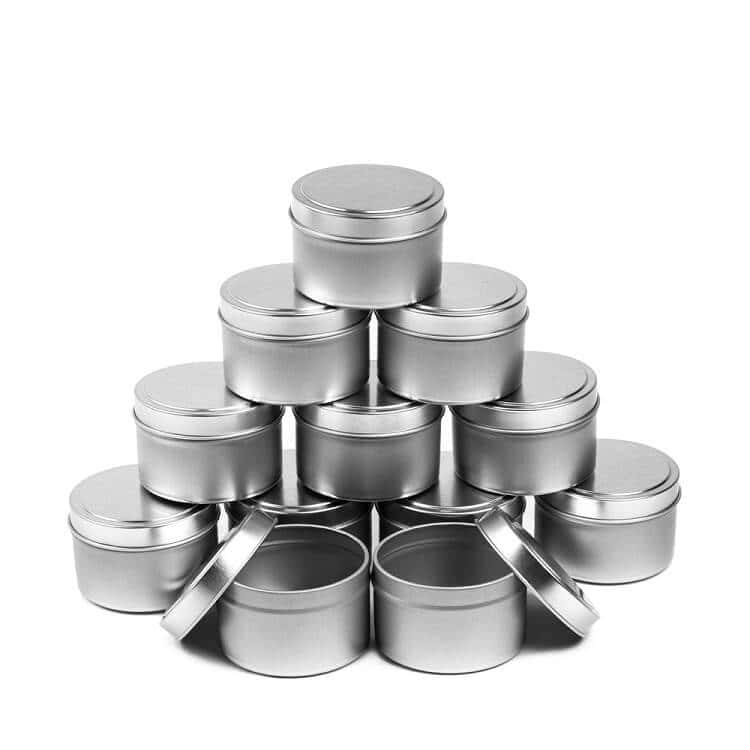 4 oz Modern Seamless Drawn Tins - BULK ORDER 125 TINS// NEW Pricing!! -  West Coast Candle Supply