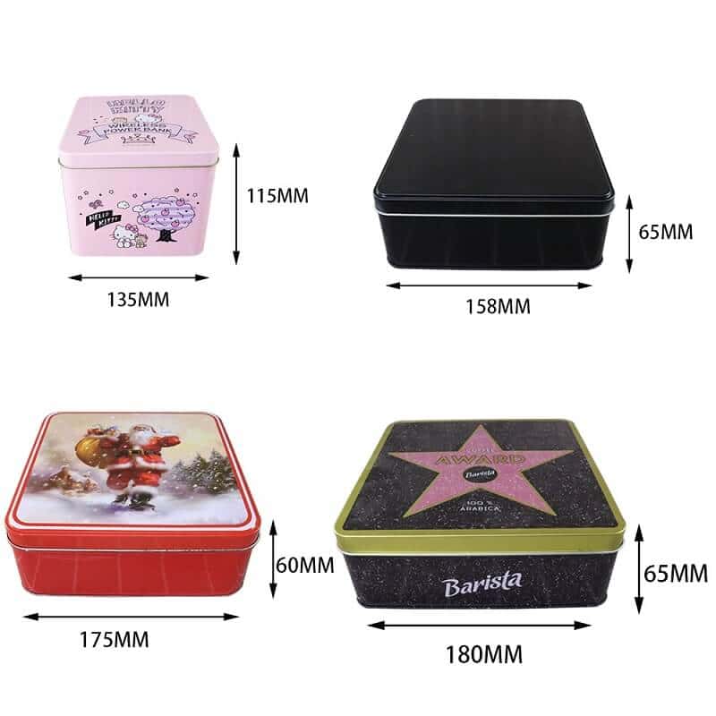 Personalized Cookie Tins. Custom Cookie Tins.