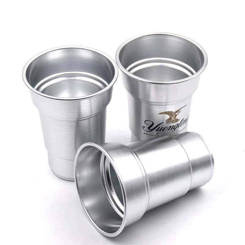 Buy Wholesale China 12oz 16oz Custom Recycled Aluminium Cup For Disposable  Recyclable Aluminum Cups & Aluminium Cup at USD 0.49