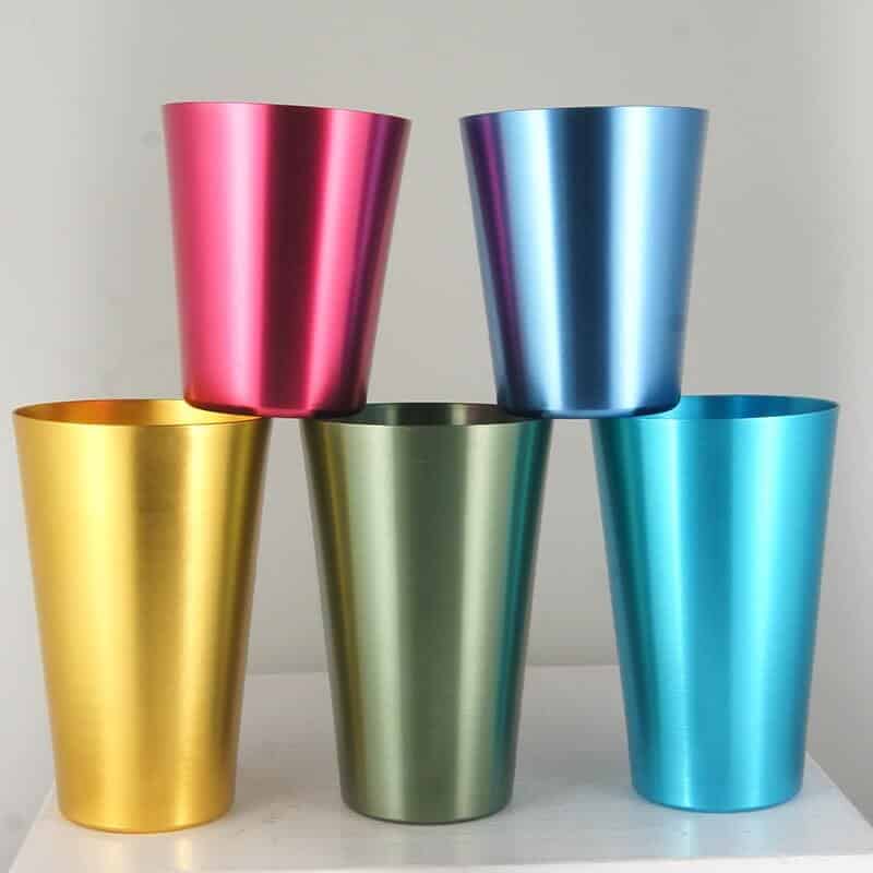 Ball Aluminum Cup Recyclable Party Cups, Wholesale Bulk Pack, 20 oz. Cup,  600 Cups Per Pack