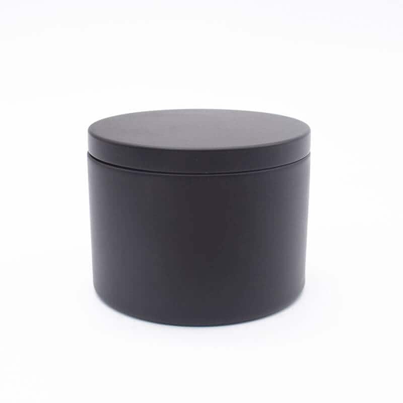 wholesale blank round aluminum candle tin box